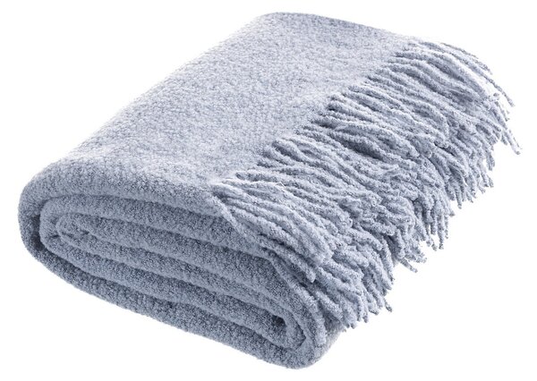 Pled Boucle 140x200 cm dusty blue