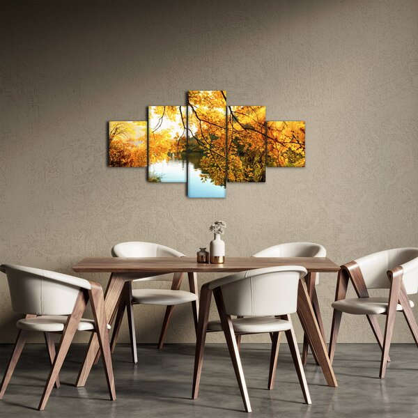Obraz - Jesienne drzewo (125x70 cm)