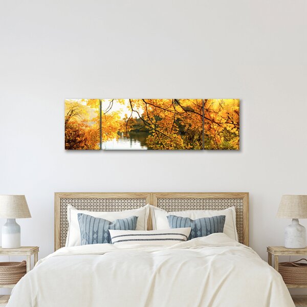 Obraz - Jesienne drzewo (170x50 cm)