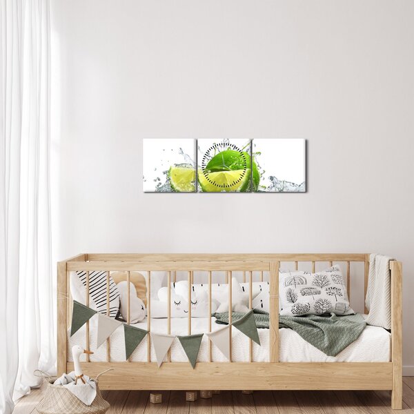 Obraz - Limes (z zegarem) (90x30 cm)