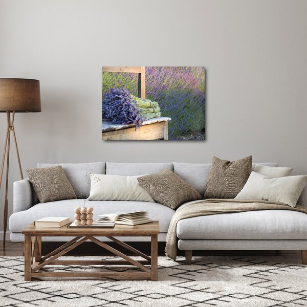 Obraz - Pęczki lawendy (70x50 cm)