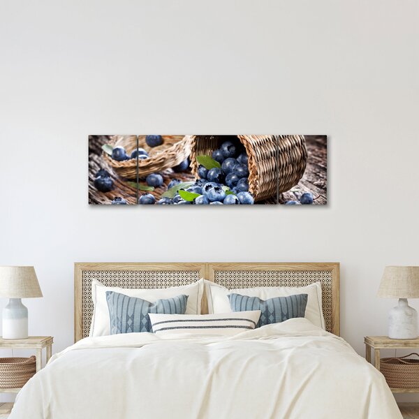 Obraz - Soczyste jagody (170x50 cm)