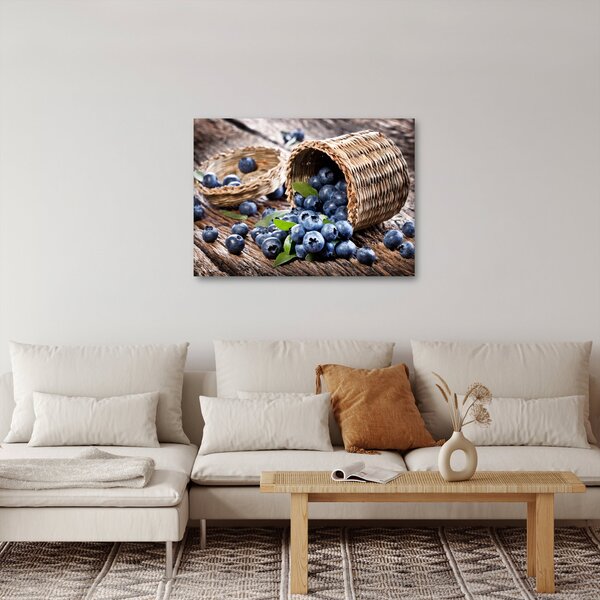 Obraz - Soczyste jagody (70x50 cm)