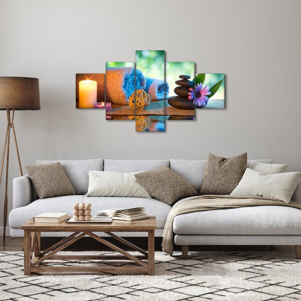 Obraz - Relaksujący masaż malarski (125x70 cm)