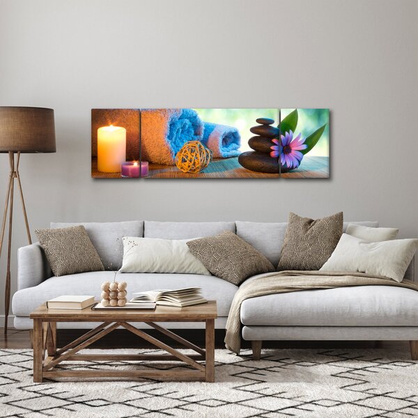 Obraz - Relaksujący masaż malarski (170x50 cm)