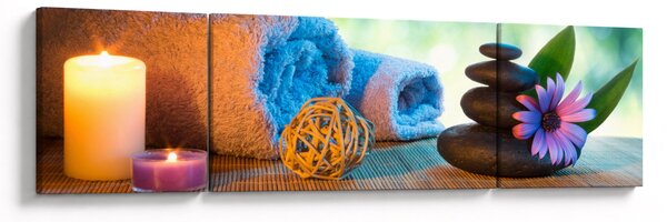 Obraz - Relaksujący masaż malarski (170x50 cm)