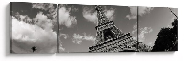 Obraz - Wieża Eiffla w Paryżu (170x50 cm)