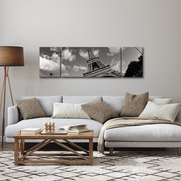 Obraz - Wieża Eiffla w Paryżu (170x50 cm)