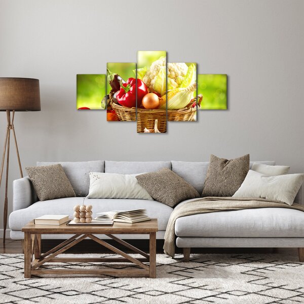 Obraz - Warzywa (125x70 cm)