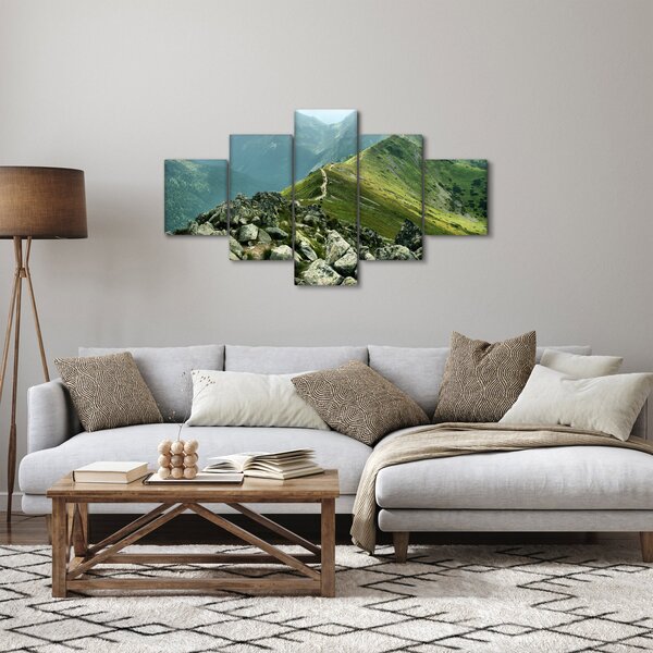 Obraz - Krajobraz górski (125x70 cm)