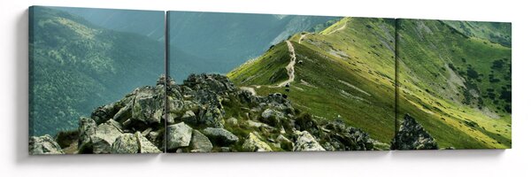 Obraz - Krajobraz górski (170x50 cm)