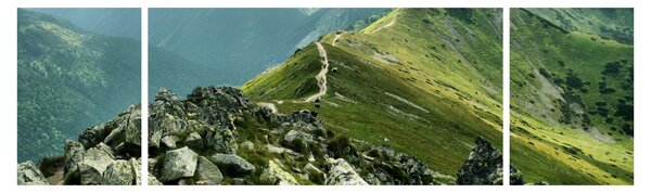 Obraz - Krajobraz górski (170x50 cm)