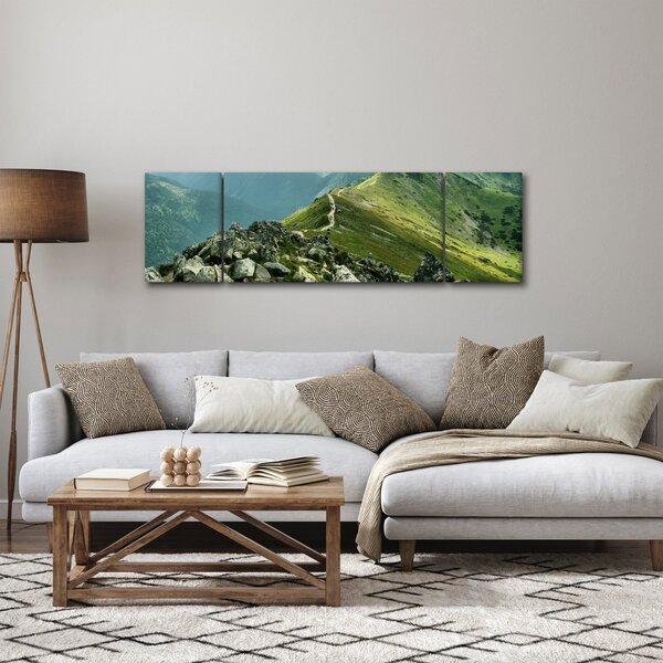 Obraz - Krajobraz górski (170x50 cm)
