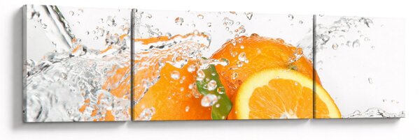 Obraz - Soczyste pomarańcze (170x50 cm)