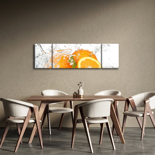 Obraz - Soczyste pomarańcze (170x50 cm)
