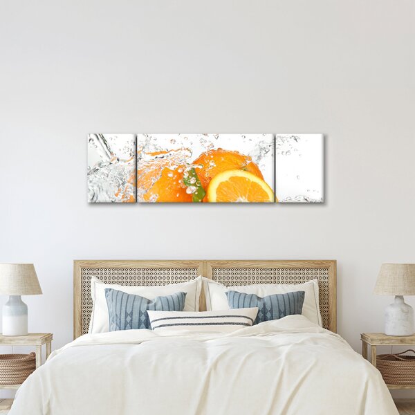 Obraz - Soczyste pomarańcze (170x50 cm)