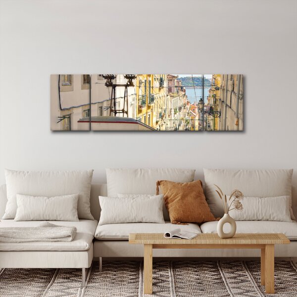 Obraz - Lizbona (170x50 cm)