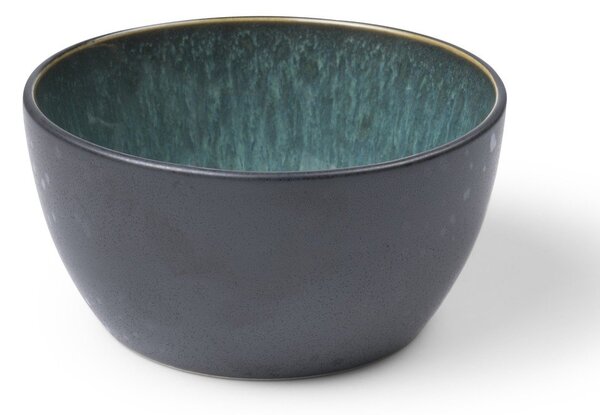 Zielona/czarna kamionkowa miska Gastro Green/Black – Bitz