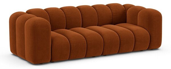 Pomarańczowa sofa 228 cm Lupine – Micadoni Home