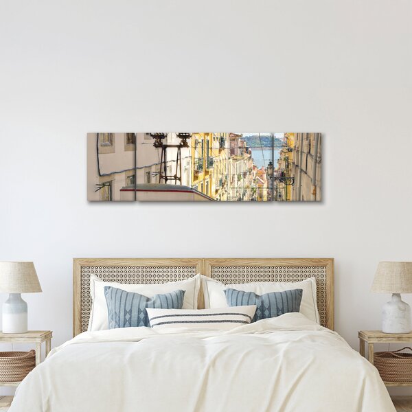 Obraz - Lizbona (170x50 cm)