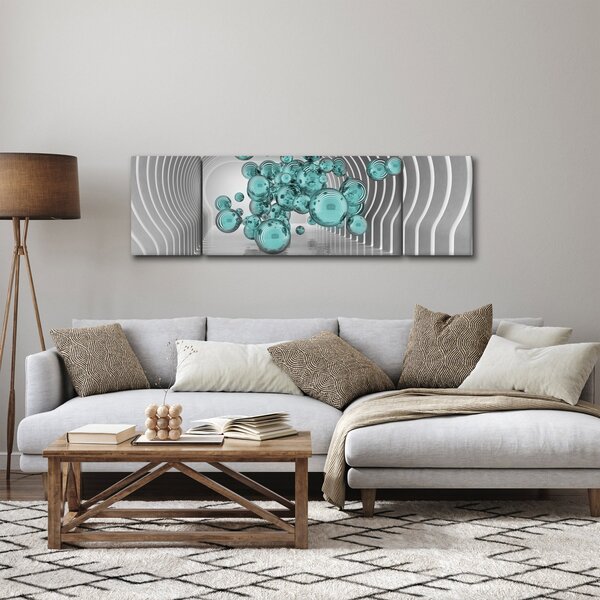 Obraz - Bąbelki (170x50 cm)