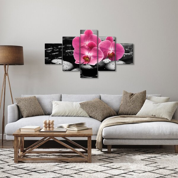 Obraz - Różowe orchidee (125x70 cm)