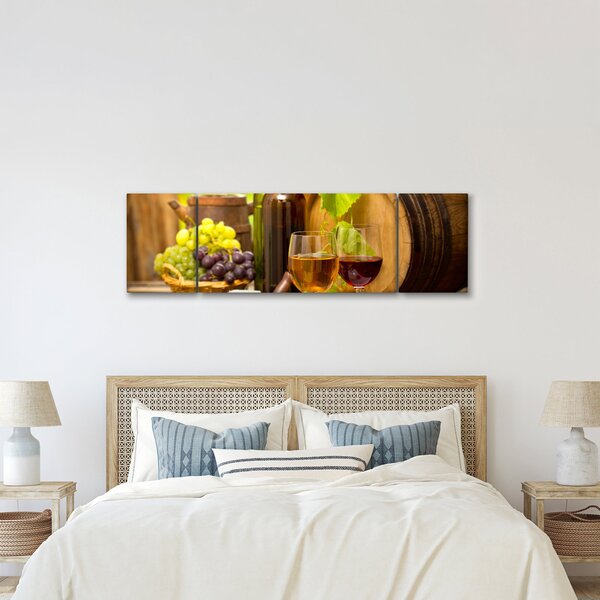 Obraz - Wina (170x50 cm)