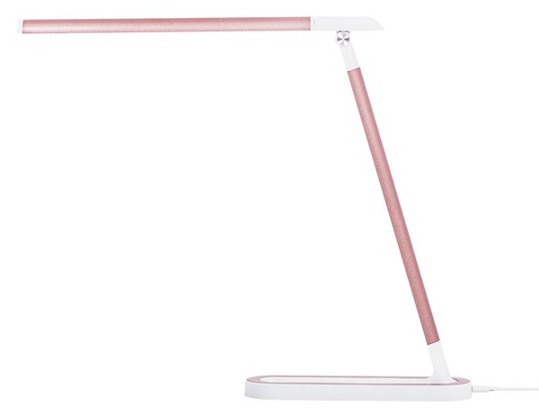 Różowo-biała lampka LED na biurko do nauki - A362-Erpa
