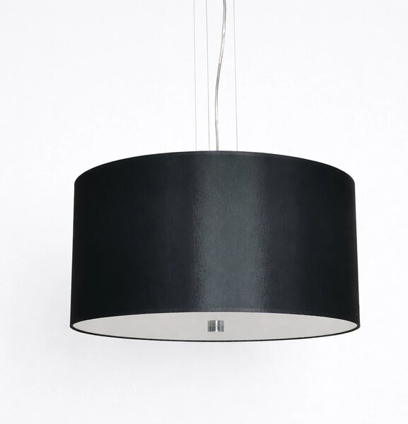 Wisząca lampa Vega czarna duża elegancka do salonu 50cm