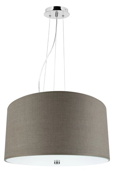 Lampa wisząca VEGA beżowa z abażurem