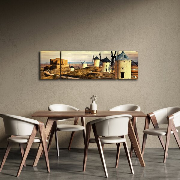 Obraz - Wiatraki (170x50 cm)
