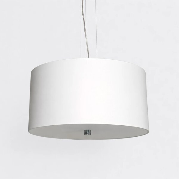 Lampa wisząca VEGA śnieżno biała elegancka