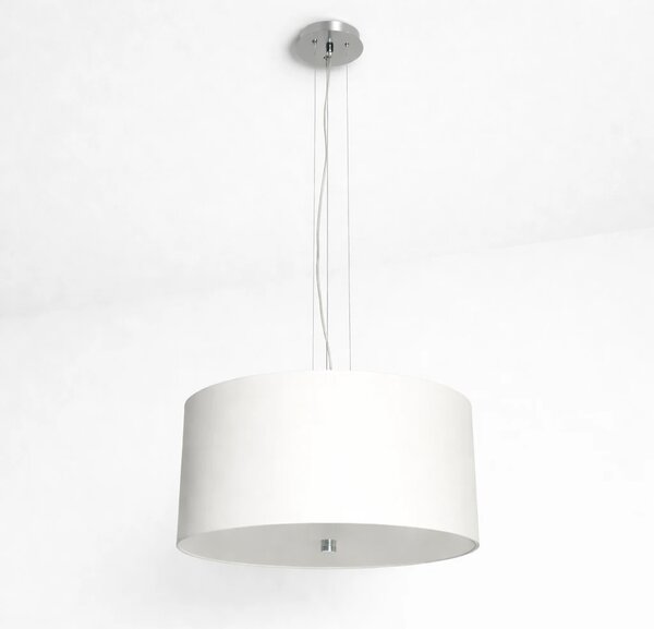 Lampa wisząca VEGA śnieżno biała elegancka