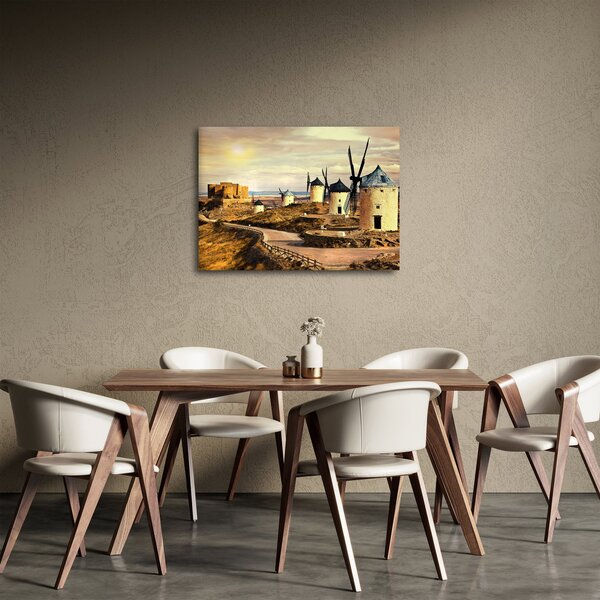 Obraz - Wiatraki (70x50 cm)