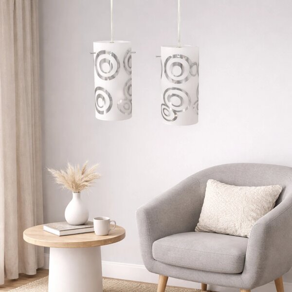 Lampa wisząca na linkach podwójna Fancy