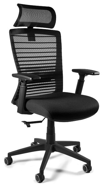 Ergonomiczne krzesło biurowe Exeter, zgodne z normą BHP