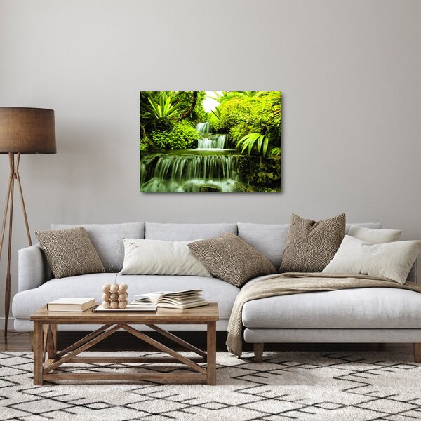 Obraz - Indonezyjskie wodospady (70x50 cm)