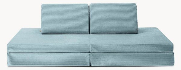 Ręcznie wykonana sofa modułowa ze sztruksu dla dzieci Mila