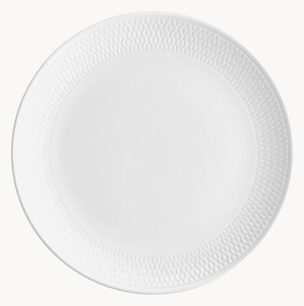 Talerz z porcelany kostnej Gio