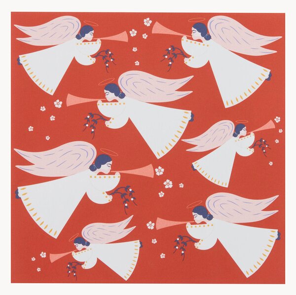 Komplet serwetek z papieru Flying Angels, 50 elem