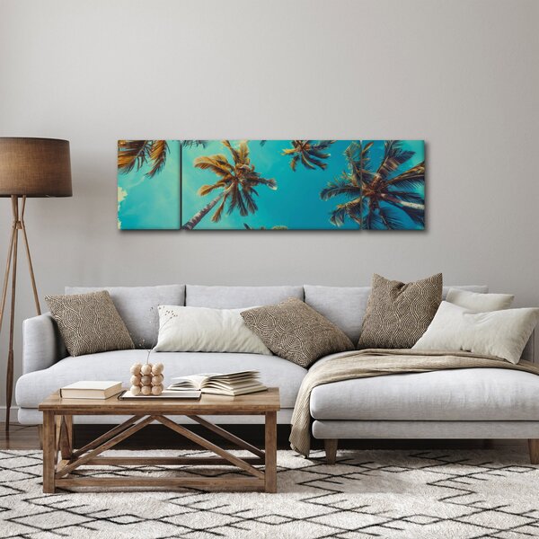 Obraz - Wysokie palmy (170x50 cm)