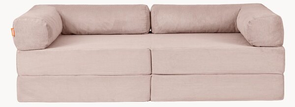 Sofa modułowa ze sztruksu Family Funzy (2-osobowa)