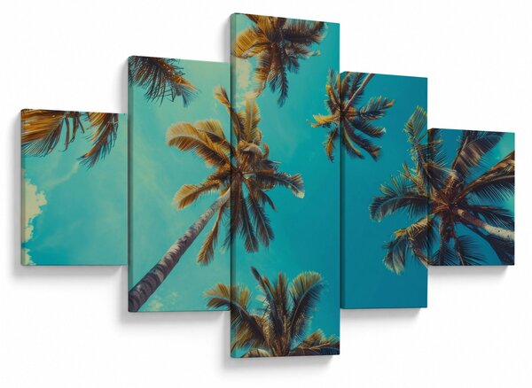 Obraz - Wysokie palmy (125x70 cm)
