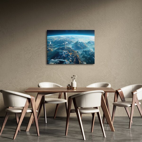 Obraz - Widok z kosmosu (70x50 cm)