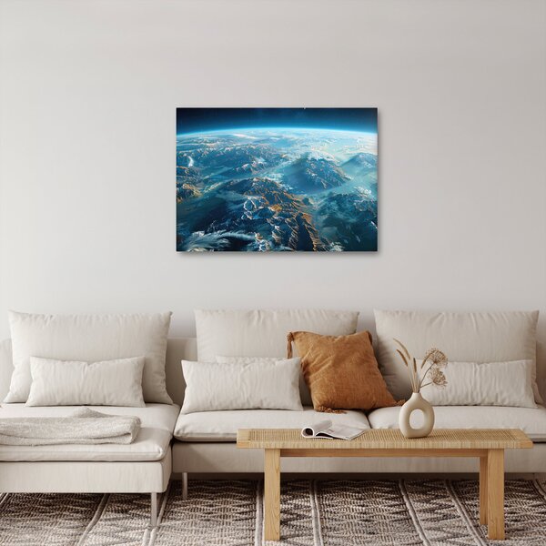 Obraz - Widok z kosmosu (70x50 cm)