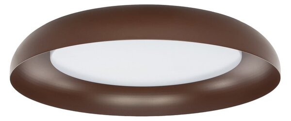 Lampa Sufitowa Lindby, Florie, brąz rdzawy, salon, tworzywo sztuczne, nowoczesny