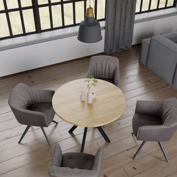 Stół okrągły loft Mol – stylowa forma do stylowego wnętrza