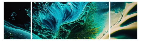 Obraz - Streszczenie (170x50 cm)