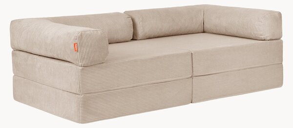 Sofa modułowa ze sztruksu Funzy Family (2-osobowa)