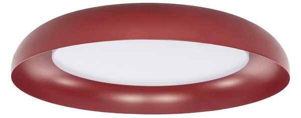 Lampa Sufitowa Lindby, Florie, czerwony, salon, tworzywo sztuczne, nowoczesny